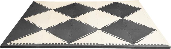 Skiphop Playspot Black/Cream (142 x 178 cm)