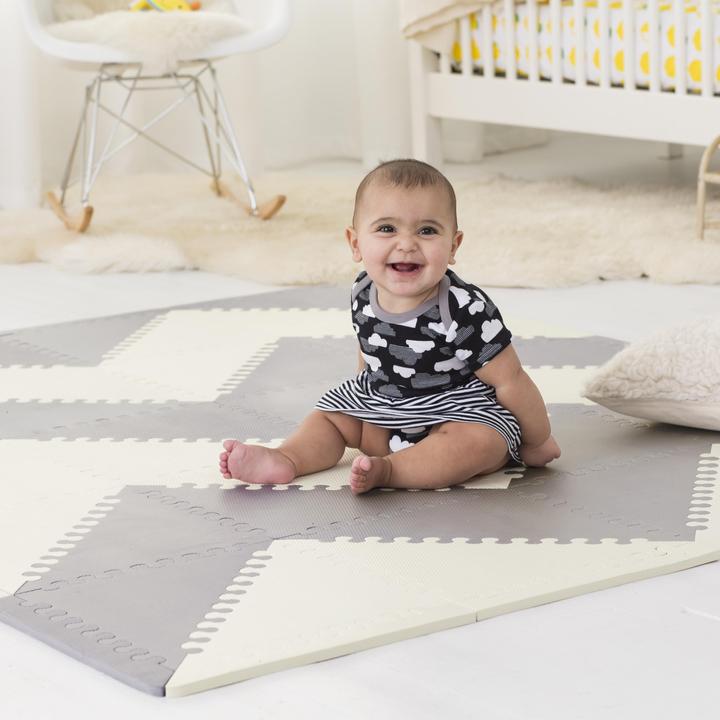 Image du produit Skiphop Playspot Gris/Crème (142 x 178 cm)