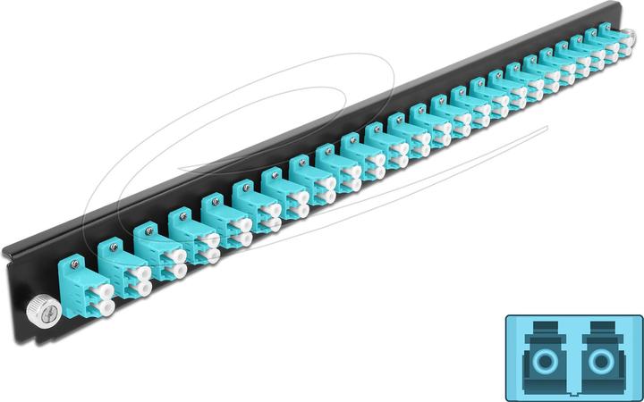 Immagine prodotto Delock Piastra di montaggio a rack per scatola di giunzione in fibra ottica