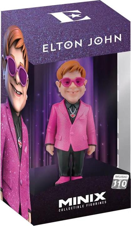 Actual product image Minix Elton John figure 12 cm