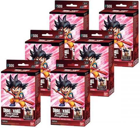 Actual product image Dragon Ball SCG Fusion Display 6 mazzi FS-06 ENG (English, Booster display)