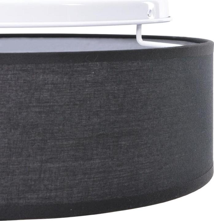 Immagine prodotto VidaXL Deckenlichter Flush Mount Schwarz Ø 38 cm Stoff E27