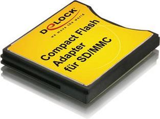 Actual product image Delock adapter SD - CF II