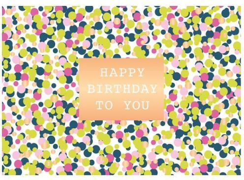 Immagine prodotto Cartolina unica Buon Compleanno a te