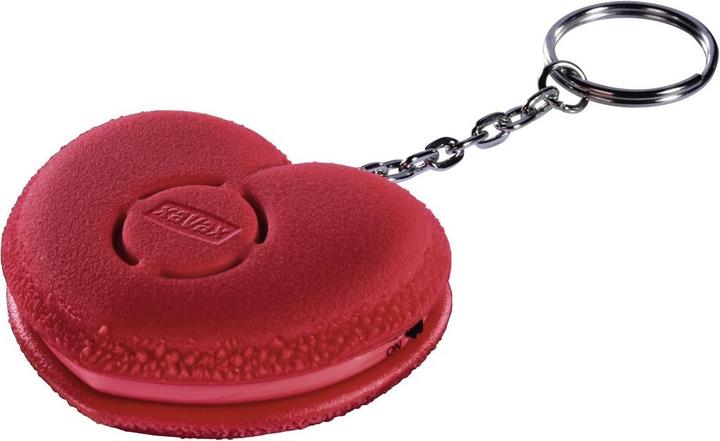 Xavax Mobile alarm siren heart, with key ring