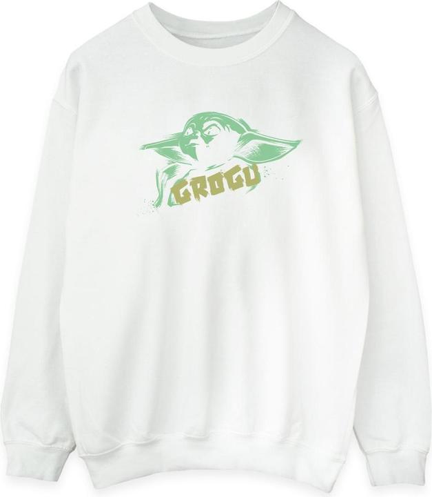 Star Wars The Mandalorian Grogu The Child Splat Sweatshirt (XXL)