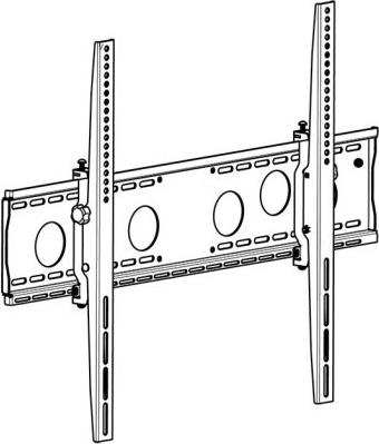 Produktbild Hagor WH 85 T-HD neigbare Wandhalterung 81 bis 279cm 55-110 Zoll VESA max 800x600 max Tragl 125kg -10 b... (Wand, 110", 125 kg)