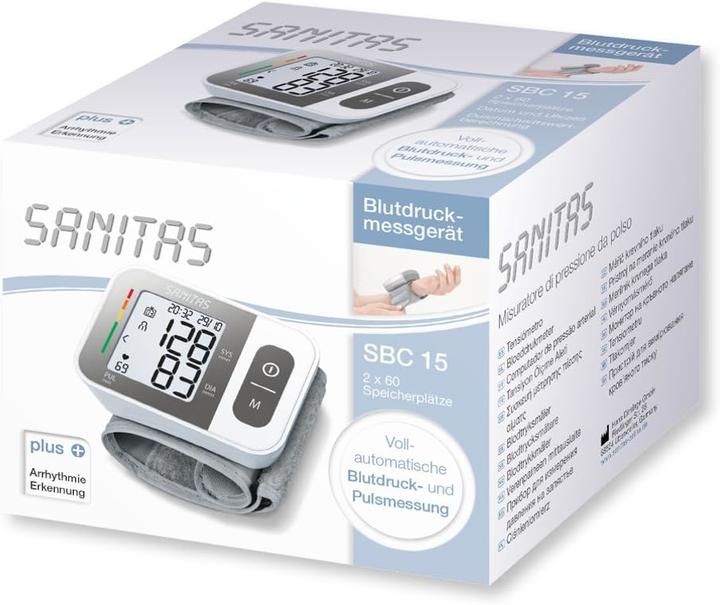 Produktbild Sanitas SBC 15 (Blutdruckmessgerät Handgelenk)