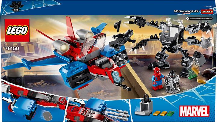 Immagine prodotto LEGO Spiderjet vs. Venom Mech (76150, LEGO Marvel)