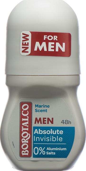 Borotalco Men Absolute Invisible Marine (Roll-on, 50 ml)