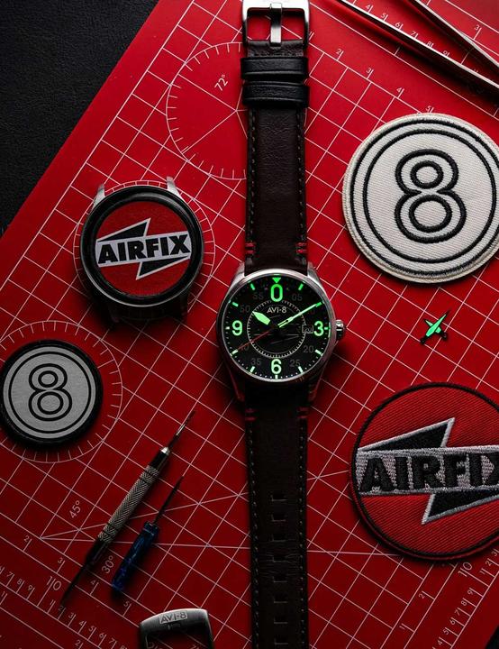 Actual product image AVI-8 AV-4090-08 (Pilot watch)