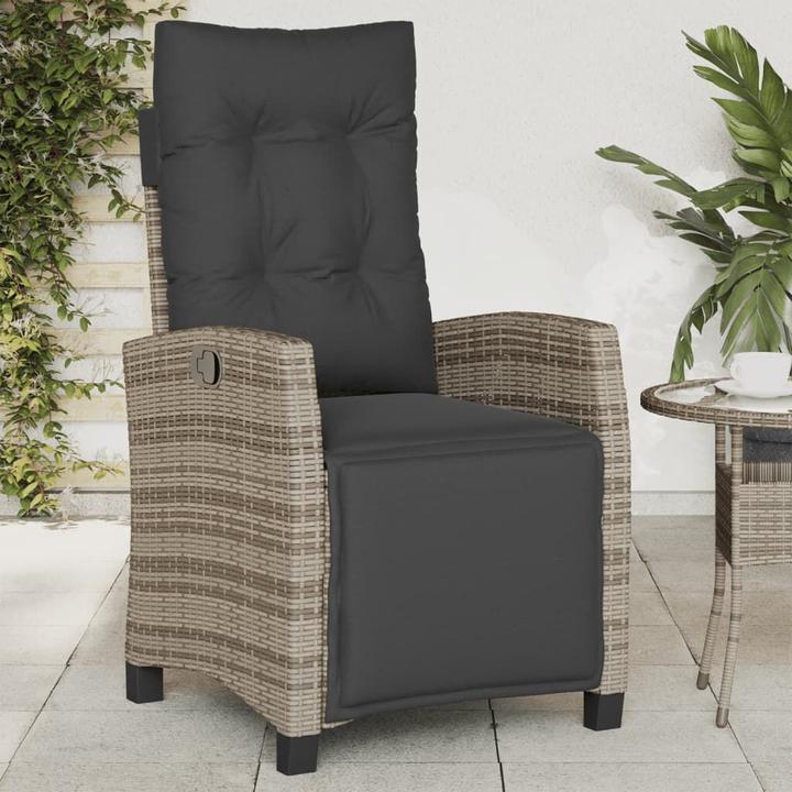Produktbild VidaXL Gartensessel mit Fussteil Verstellbar