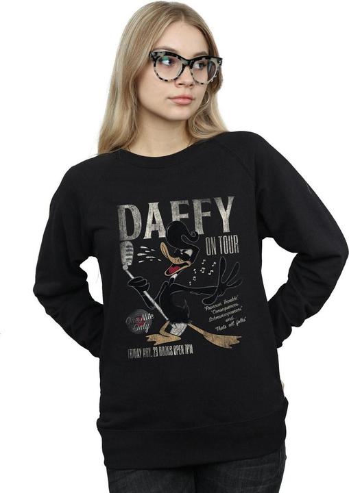 Immagine prodotto Looney Tunes Daffy Duck Concert Felpa Donna (XXL)