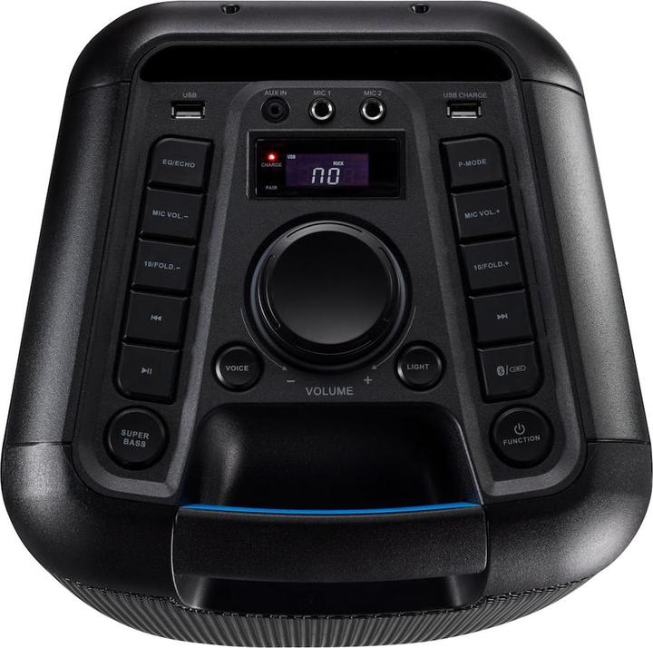 Immagine prodotto Medion P61080 sistema audio per feste con altoparlanti, microfonico, karaoke, batterie oplaadbare (4 h, Corrente elettrica)