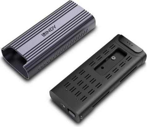 Produktbild Lindy USB4 NVMe M.2 SSD Gehäuse (M.2)