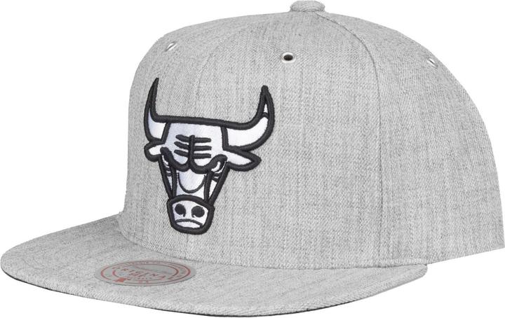 Mitchell & Ness Snapback Cap - HEATHER Chicago Bulls grau