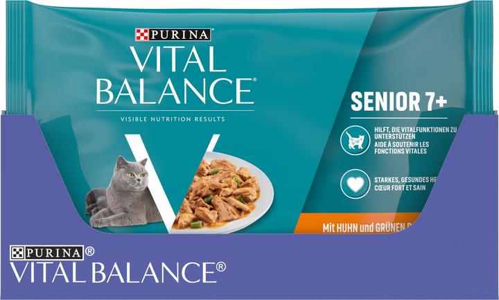 Produktbild Vital Balance Pastete mit Huhn (Senior, 4 Stk., 85 g)