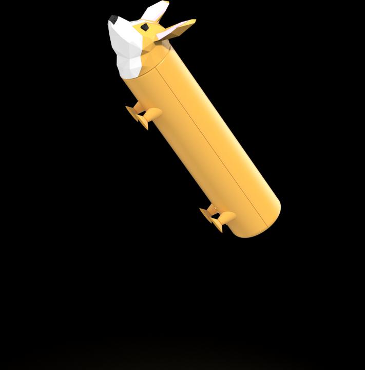 Actual product image Mobility on Board Power Pets Corgi (4800 mAh)