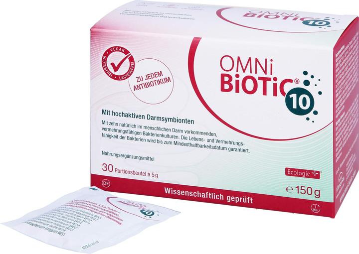 Actual product image AllergoSan Omnibiotic (30 Piece, Beutel, 150 g)