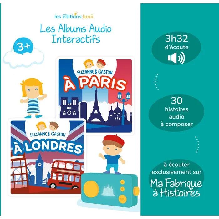 Lunii Album Audio Interactif Pack Duo Suzanne Et Gaston 5+ (Fr) (Français)