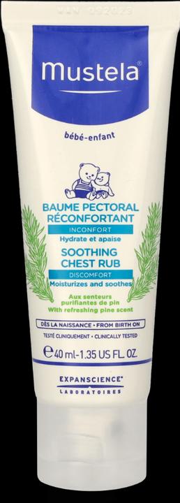 Produktbild Mustela Bébé Soothing Chest Rub