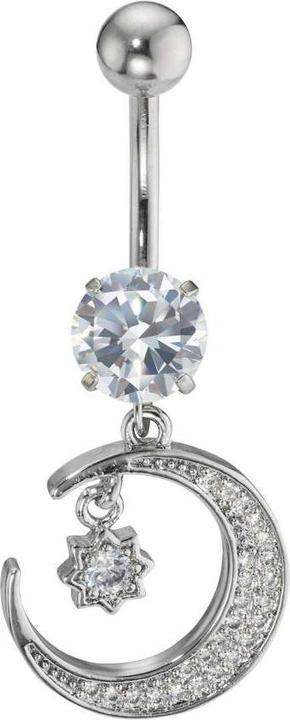 Bijouteria Bauchpiercing (Zirkonia, Chirurgenstahl 316L)