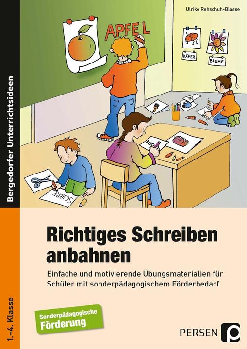Immagine prodotto Richtiges Schreiben anbahnen (Tedesco, Ulrike Rehschuh-Blasse, 2023)