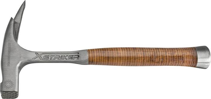Produktbild Peddinghaus Latthammer 'XStriker' Ganzstahl mit Ledergriff und raue Bahn (970 g)