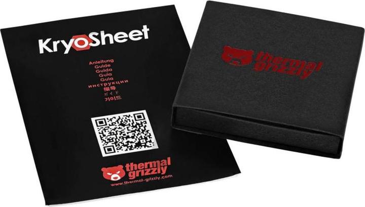 Produktbild Thermal Grizzly KryoSheet Wärmeleitpad - 29 x 25 mm (0.20 mm)