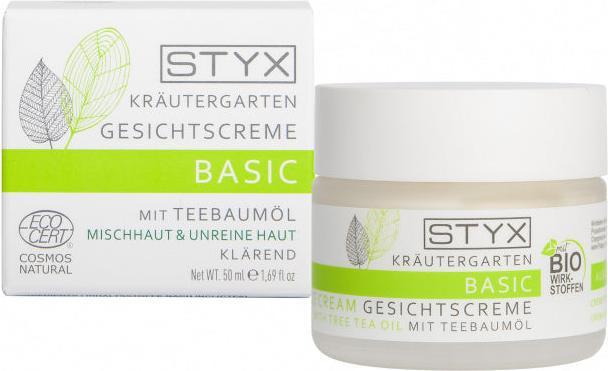 Immagine prodotto Styx Kräutergarten BASIC Gesichtscreme mit Teebaumöl, 50ml (50 ml)