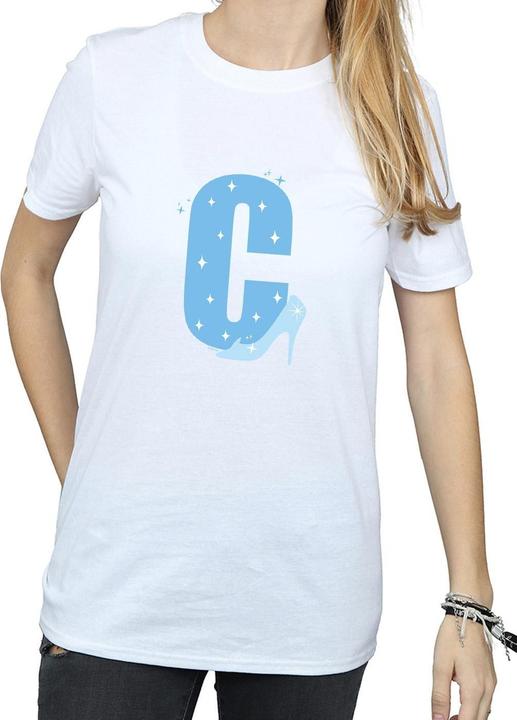 Immagine prodotto Disney Alphabet C Is For Cinderella Maglietta Ampia Donna (3XL)