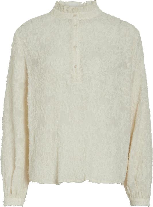 Actual product image Vila High Neck Top with Long Sleeves (36)