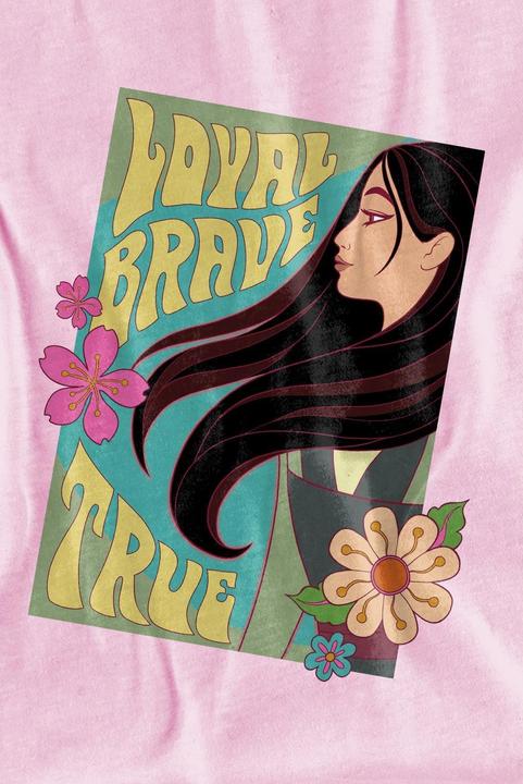 Immagine prodotto Mulan Loyal Brave True Maglietta Bambini (140)