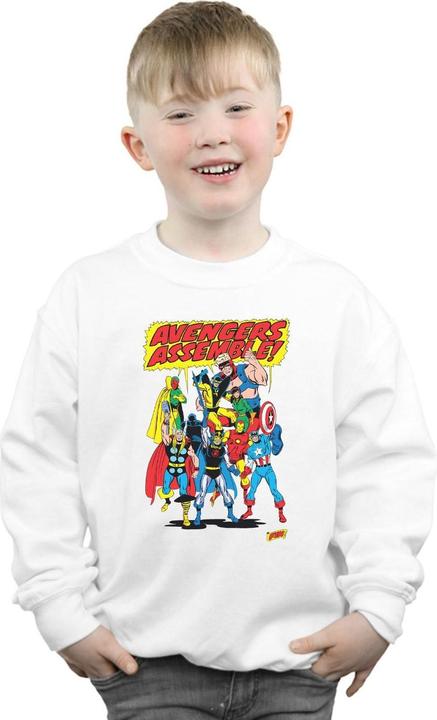 Immagine prodotto Avengers Assemble Felpa Ragazzi (140, 146)