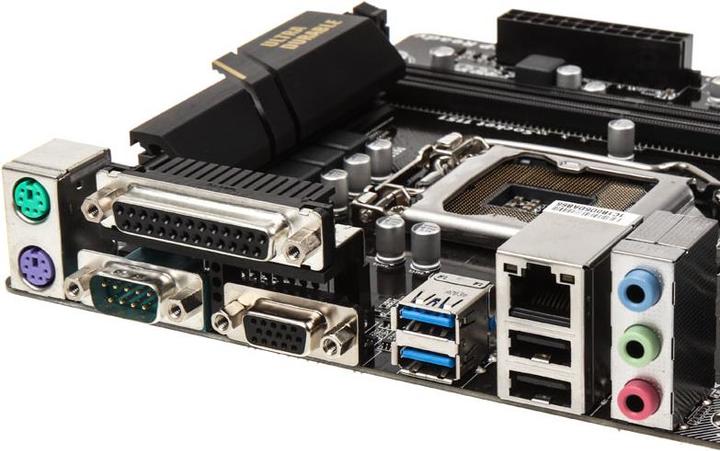 Actual product image Gigabyte H110-D3A Bitcoin Edition (LGA 1151, Intel H110, ATX)