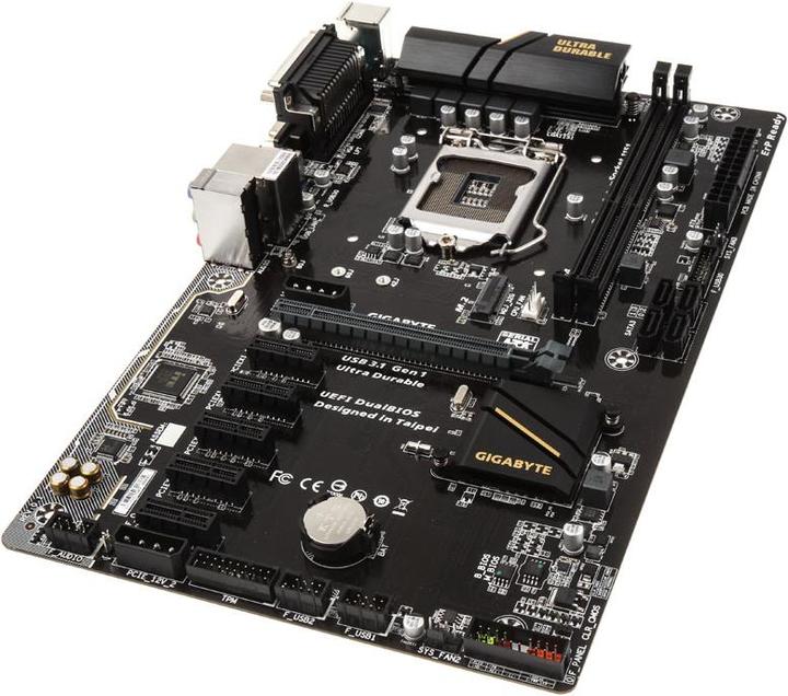 Actual product image Gigabyte H110-D3A Bitcoin Edition (LGA 1151, Intel H110, ATX)