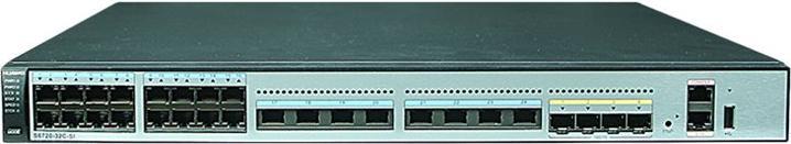 Huawei Switch 24 porte Ethernet /1/2.5/5/10G 4 10 Gig SFP+ con 1 slot di interfaccia con (28 porte)
