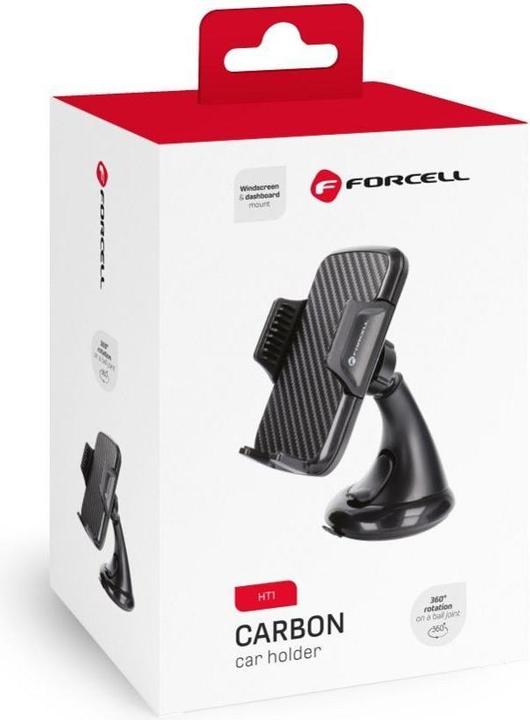 Produktbild Forcell Autohalterung CARBON HT1 schwarz