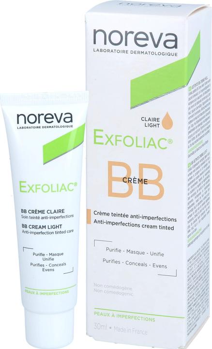 Produktbild Noreva Exfoliac getönte BB-Creme hell, 30 ml Creme