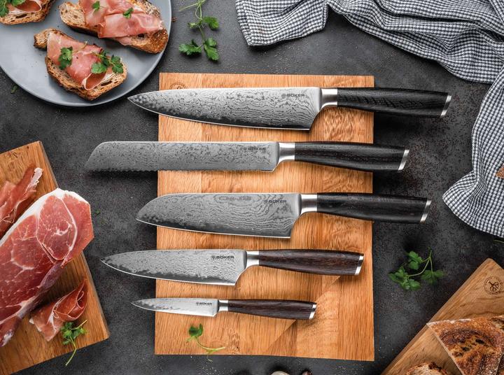 Immagine prodotto Böker Coltello da chef Master blade Damascus piccolo (14.50 cm)