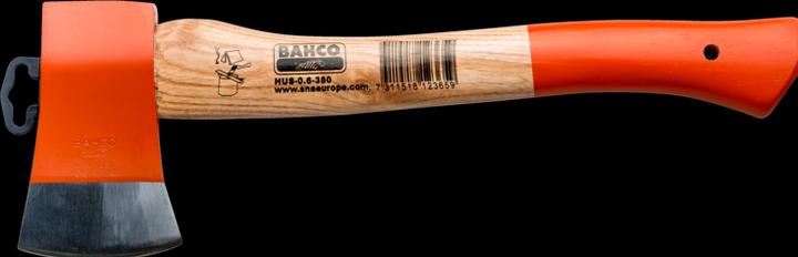 Image du produit Irimo Hache de camping avec manche en frêne incurvé et motif Yankee, 500 mm, 1,15 kg