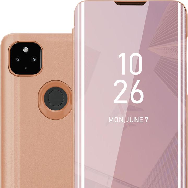 Actual product image Cadorabo Book Smart View Mirror Cover (Google Pixel 4a)