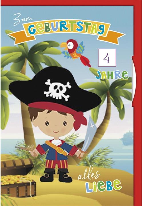 Actual product image Braun + Company Children's birthday card (1 pcs.)