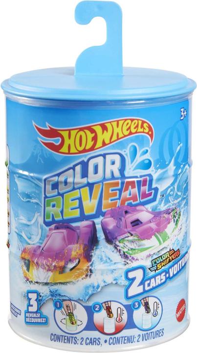 Image du produit Hot Wheels Assortiment de 2 Color Reveal