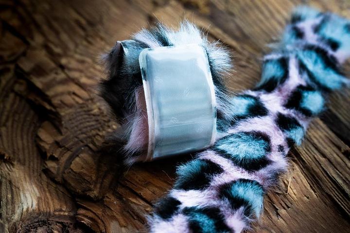 Actual product image Softreflector Tape reflector Furrit Nature Leopard