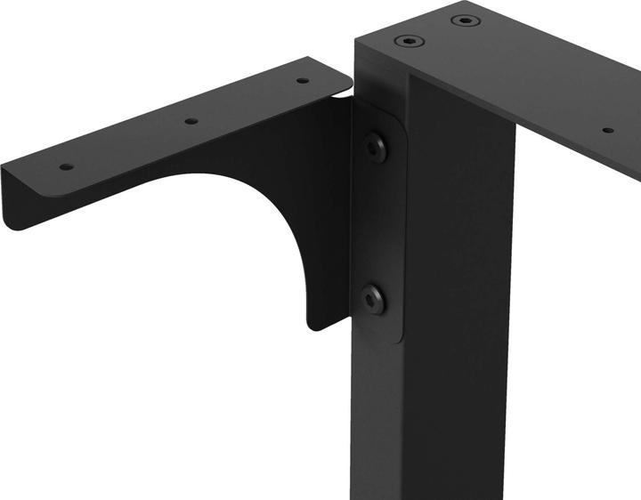 Actual product image Wiltec Table legs set 80x72cm black powder-coated Table runners Table frame