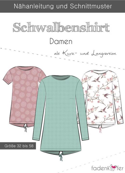 Image du produit Fadenkäfer Patron T-shirt à hirondelles