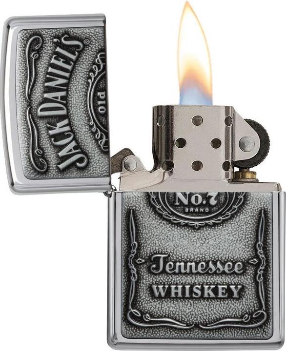 Actual product image Zippo Lighter, Jack Daniels