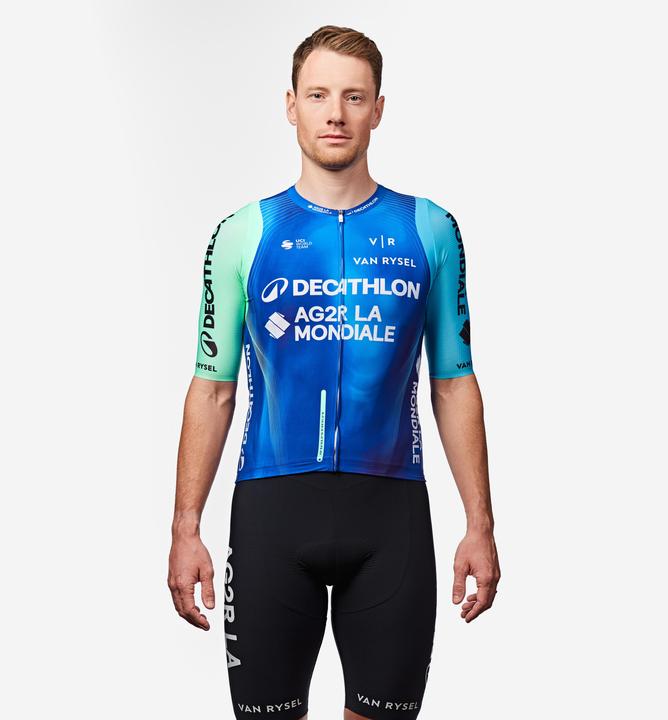 Image du produit Van rysel Maillot vélo route RCR PRO officiel - DECATHLON AG2R La Mondiale (XL)
