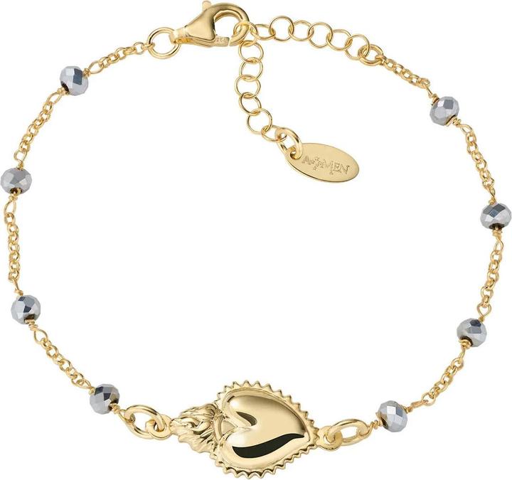 Produktbild Amen Sacred Heart Armband (19 cm, Silber 925)